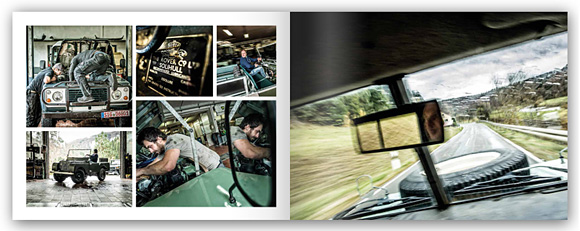 HAUBEN TAUCHER - Leben im Motorraum , Haubentaucher Landy Land Rover